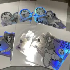 ブルーロック展　凪誠士郎　御影玲王　ステッカー　6点セット