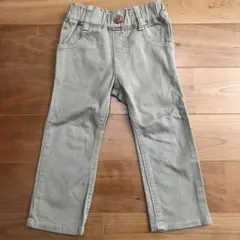 Moujonjonベージュ ストレッチパンツ 90cm