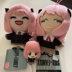 新品⭐️ SPY×FAMILY アーニャ　マスコット　ぬいぐるみ　キーホルダー