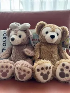 シェリーメイとダッフィー ぬいぐるみセット