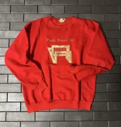 80s 金タグ Russell Athletic 刺繍スウェット USA