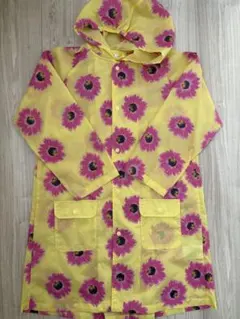 【美品】ハッカキッズ レインコート 120cm