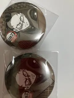 不死川玄弥2点セット　ufotable DINING お楽しみくじ 缶バッジ