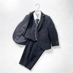WONDER FACTORY フォーマルスーツ6点セット ブラック 男の子110