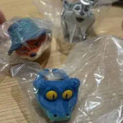 ズートピア2 ファッションリング ガチャ ディズニー 3個セット