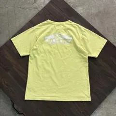 OLDステューシー厳選】Tシャツ レモン イエロー ブルーライン USA製 L 