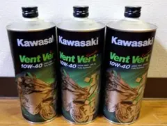 Kawasaki 冴速 Vent Vert 10W-40 3本セット - メルカリ