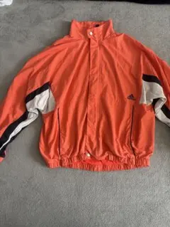 adidas THREE STRIPES ジャケット オレンジ