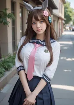 Y9215 A4 ポスター 夏目彩音 コスプレ 水着 アートポスター 美人 写真