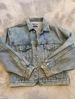 Wrangler デニムジャケット ライトブルー　Lサイズ　おまけ付きのサムネイル