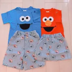 SESAME STREET キャラクター服セット 110-140cm★お値下げ済