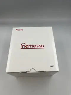 新品未使用　docomo ドコモ 5G HR02 [ダークグレー]ホームルーター