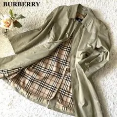 BURBERRY トレンチコート ミドル ノバチェック ライナー付 M 英国製