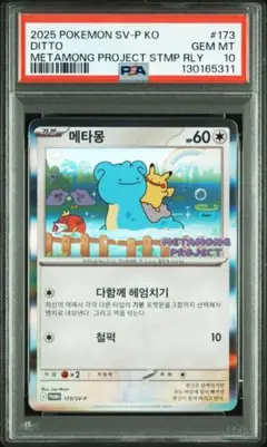 2025年最新】メタモンPSA10の人気アイテム - メルカリ