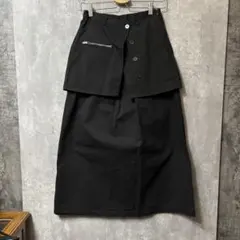 Anogh アノフジャンパースカート オールインワン 黒 - メルカリ