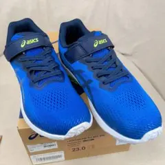 極美品 asics LAZERBEAM RJ-MG-BW 23.0cm 青