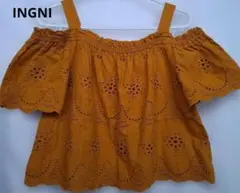 セール品 INGNI レディース夏オフショルダートップスMのサムネイル