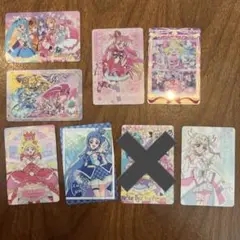 プリキュア キラキラカードグミ　7枚