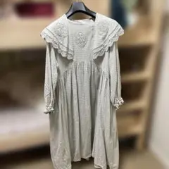 tsuharubysamansamosパーツレース刺繍ワンピースお値下げしました
