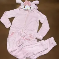マイメロディー フード付きルームウェア ピンク　着ぐるみ　M