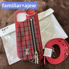 新品 familiar エジューiPhone12ProMax スマホケース