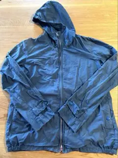 アーバンリサーチ　セルリアンブルー　フード付き フルジップジャンパー