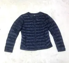 ユニクロ ウルトラライトダウンコンパクトジャケット レディース S ネイビー