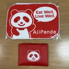 【未使用】味の素 アジパンダ 水切りマット エコバッグのサムネイル