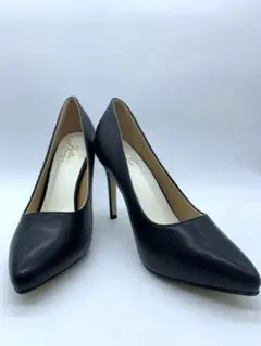 ブラックポインテッドトゥハイヒール