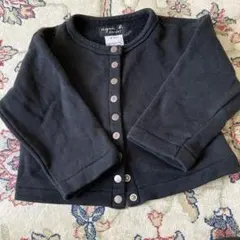 本日限定値下げ　agnès b. スナップカーディガン 3歳 黒