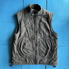 オリーブグリーン キルティングベスト