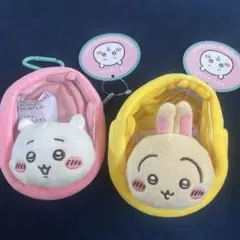 ちいかわ窓付きお顔ミニポーチ2種類