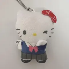 ハローキティ ぬいぐるみボールチェーン コギャルガチャガチャキティちゃん
