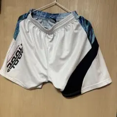 ハンドボール用パンツ ホワイト/ブルー/ブラック　トランジスタ