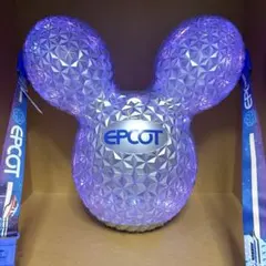 新品未開封】WDW EPCOT 光るバルーン型ポップコーンバケツ 限定品