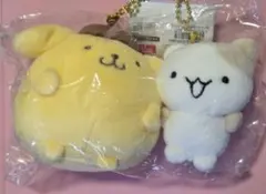 サンリオ ポムポムプリン ミニぬいぐるみキーホルダー