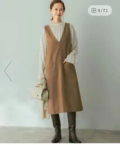 アーバンリサーチ　ジャンパーワンピース