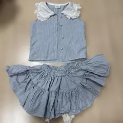 韓国子ども服EUGENIE CANDIES セットアップ Mサイズ