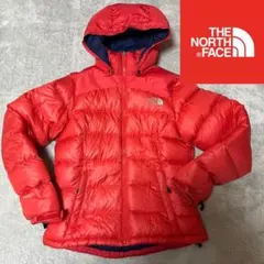 セール　赤　ノースフェイス　ダウン　M レディース　700フィル