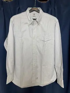 BLUE BLUE J.PRESS ボタンダウンシャツ　ストライプ