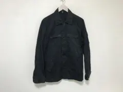 本物ランズエンドLANDSENDコットンミリタリージャケットメンズ黒M