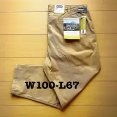 新品タグ付/アウトドアプロダクツ/チノパン/ベージュ/W100-L67