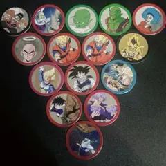 ドラゴンボールZ パッチ 15枚セット 孫悟空 ベジータ他