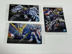 ウイングガンダムゼロ 3種セット ガンプラパッケージアートグミ3未開封