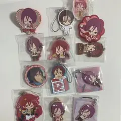 Free 松岡凛 ラバーストラップ バッチ 13個セット