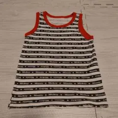 95 ミッキー ミニー ストライプ タンクトップ