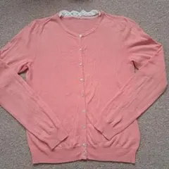 earth music & ecology ピンク カーディガン S