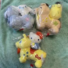RODY×SANRIO ちいさなペアぬいぐるみ　3種セット