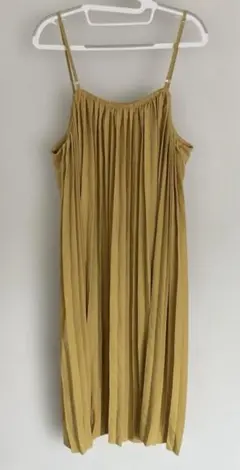 キャミソール　ワンピース　イエロー　フリーサイズ　ユナイテッドアローズ