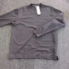 UNIQLO U エアリズムコットンクルーネックT 長袖 XL